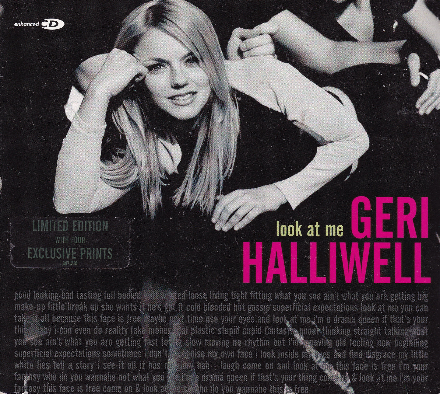 Geri Halliwell – Look At Me (1999) CD single ltd ed with prints