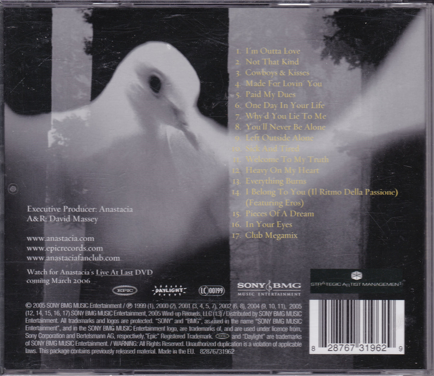 Anastacia - Pieces Of A Dream CD album