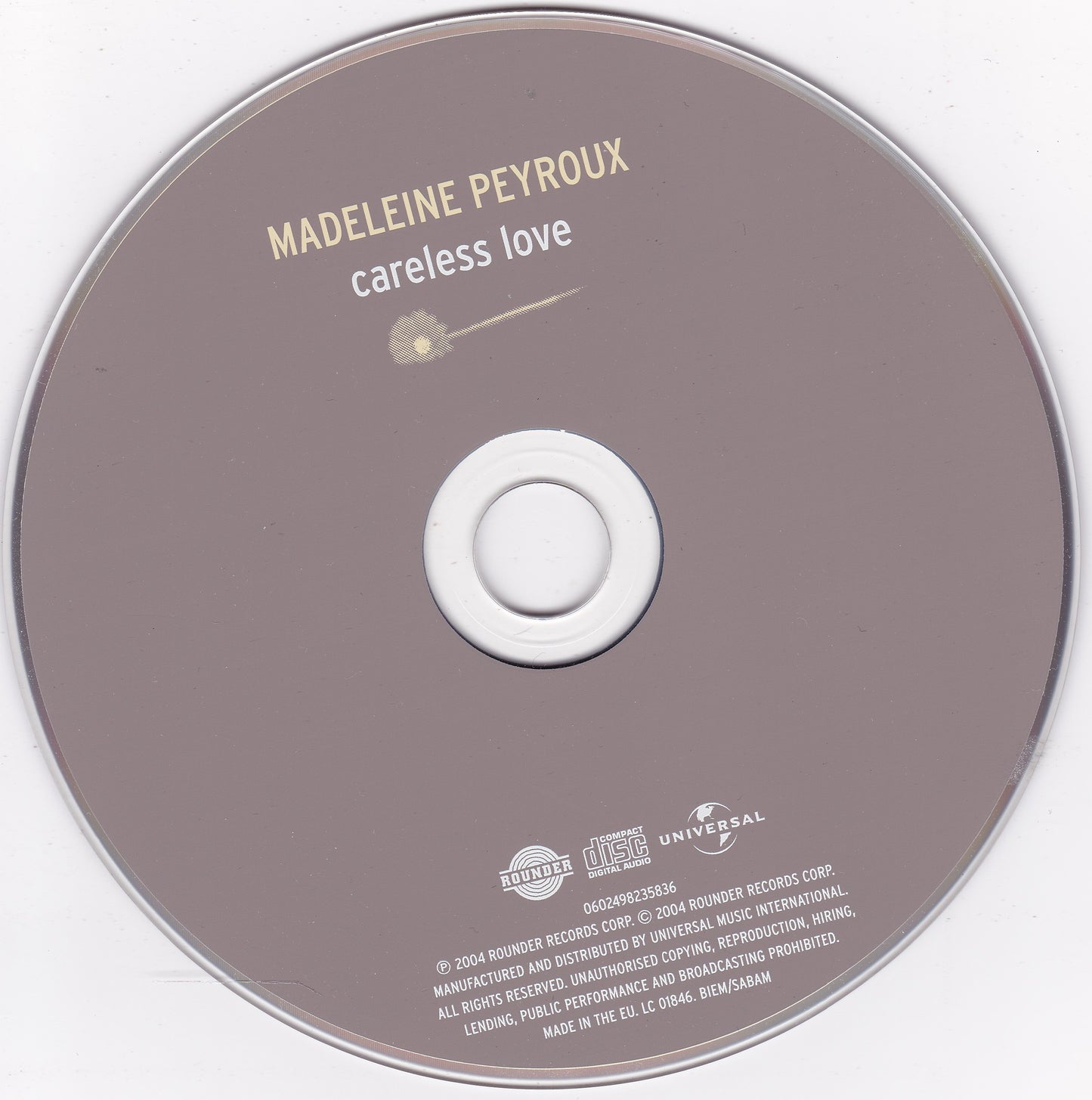 Madeleine Peyroux ‎– Careless Love (2004) CD album