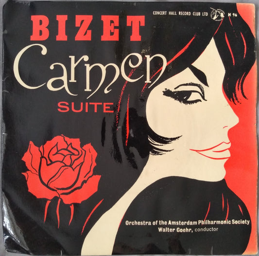 Bizet - Carmen Suite (Concert Hall 1961) 7" vinyl EP VG/G+