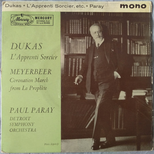 Dukas, Paray - L'apprenti Sorcier (Mercury) 7" vinyl EP VG/VG