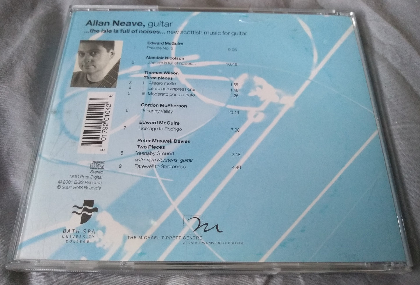 Allan Neave – The Isle Is Full Of Noises (1997) CD album