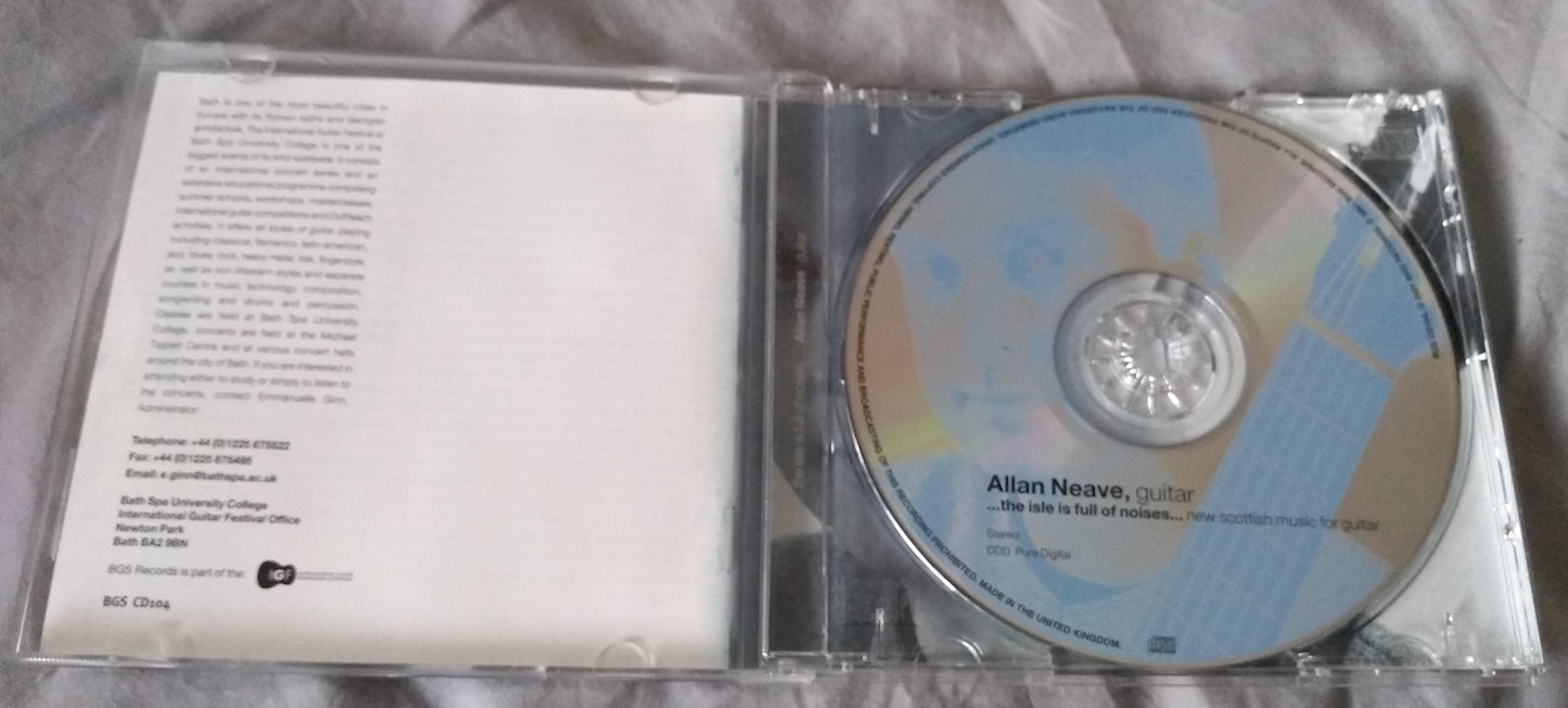 Allan Neave – The Isle Is Full Of Noises (1997) CD album