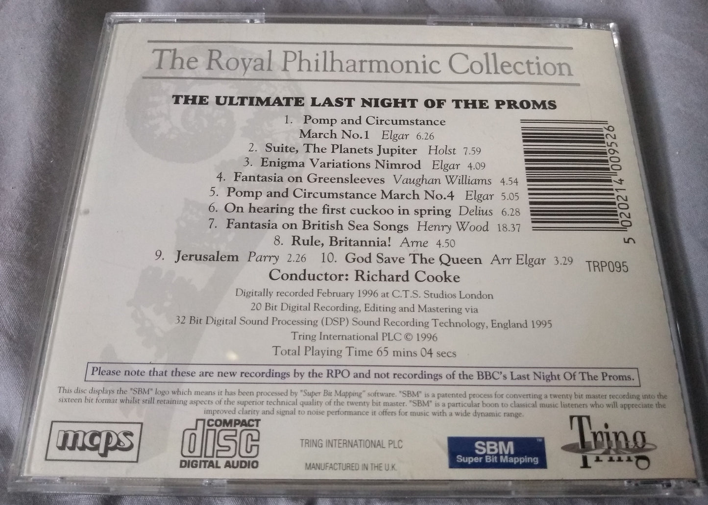 Various - The Ultimate Last Night Of The Proms (1997) CD album