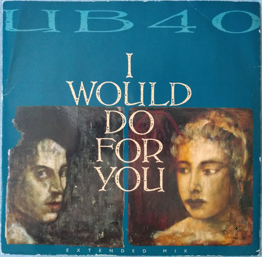 UB40 - I Would Do For You Extended Mix (Virgin 1989) 12" vinyl single VG/VG