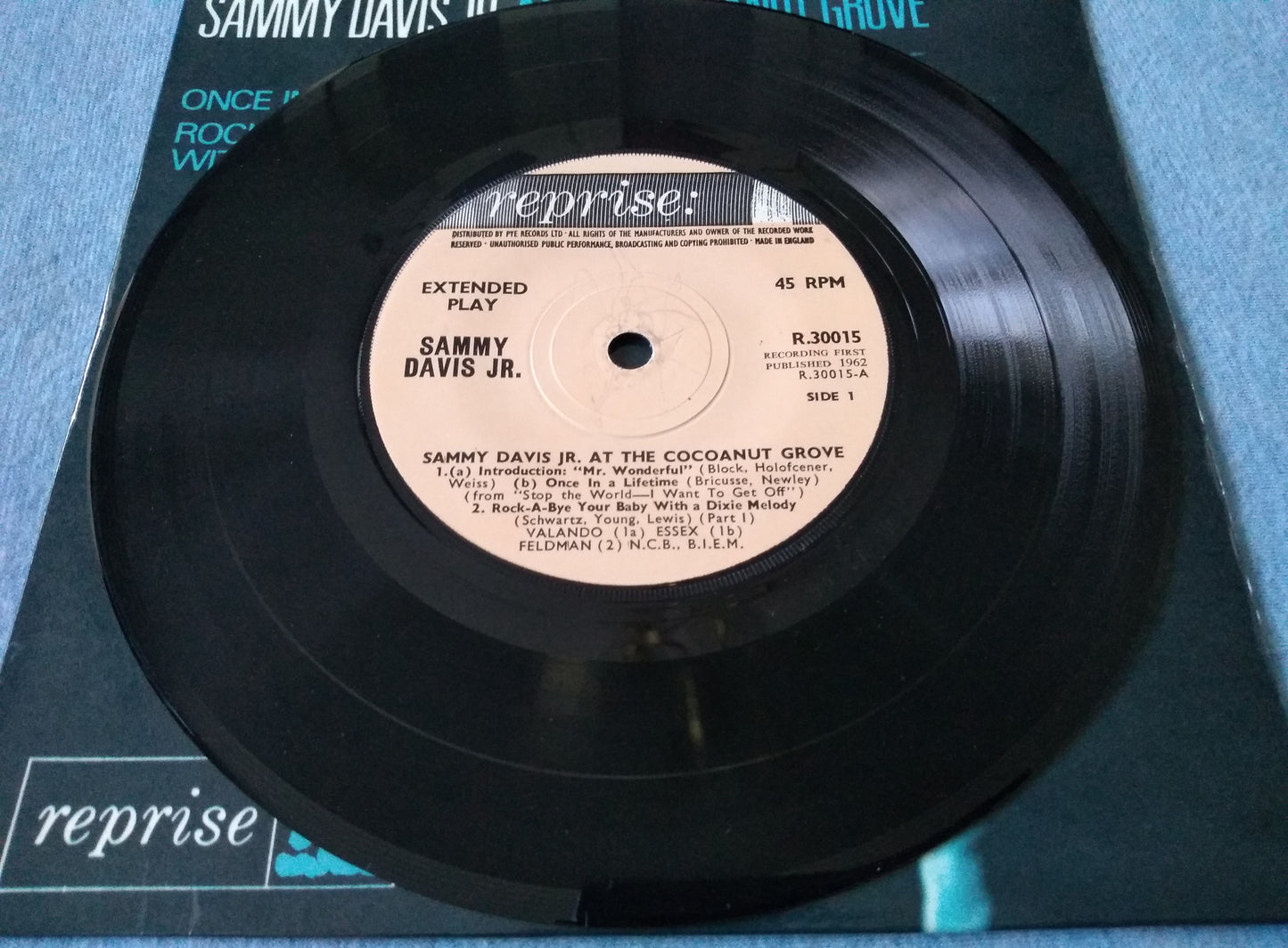 Sammy Davis Jr. - At The Cocoanut Grove (Reprise 1964) 7" vinyl EP VG/VG