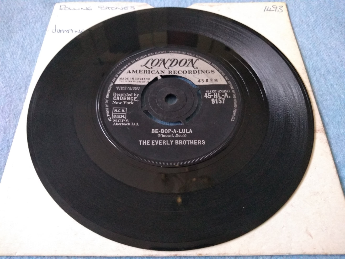 The Everly Brothers - When Will I Be Loved (London 1960) 7” vinyl single VG/-