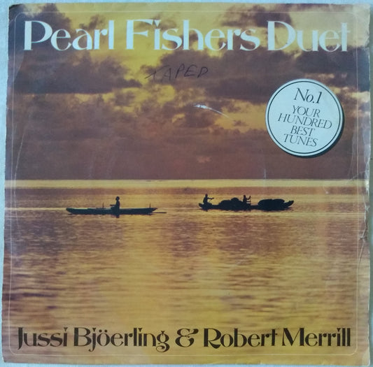 Jussi Bjöerling, Robert Merrill - The Pearl Fishers (RCA) 7" vinyl single VG/VG