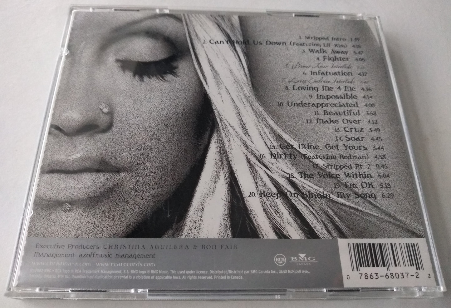 Christina Aguilera - Stripped CD album