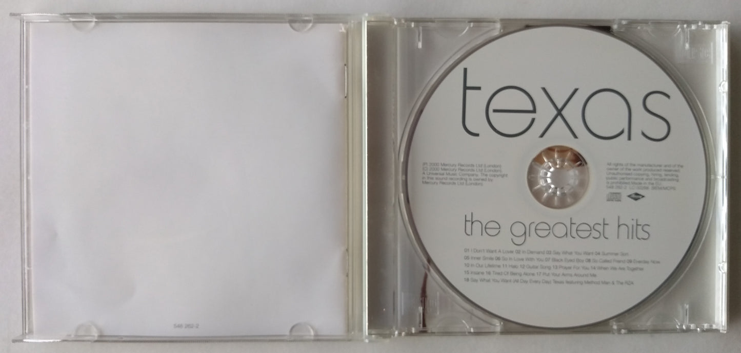 Texas – The Greatest Hits CD album