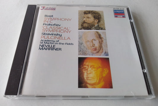 Bizet, Prokofiev, Stravinsky - Symphony In C, Classical Symphony, Pulcinella CD album