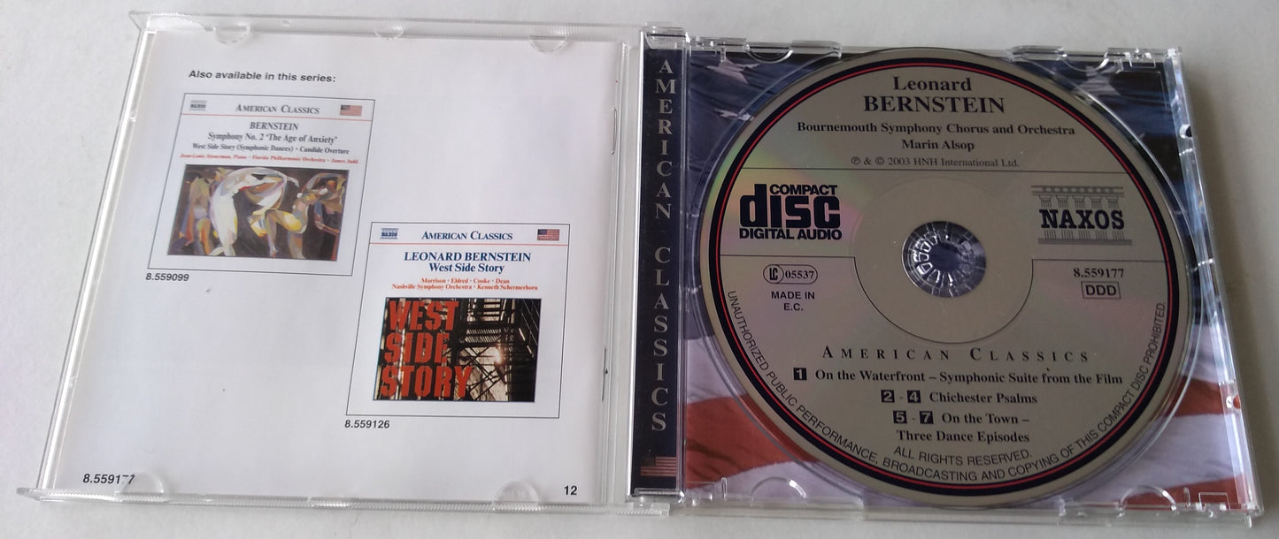 Bernstein - Chichester Psalms CD album