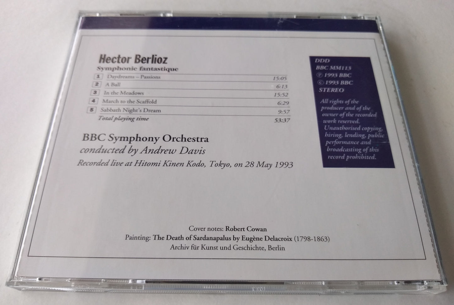 Berlioz - Symphonie Fantastique CD album