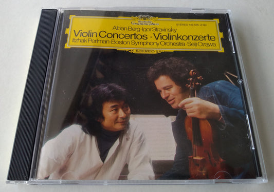 Berg, Stravinsky - Violin Concertos CD album