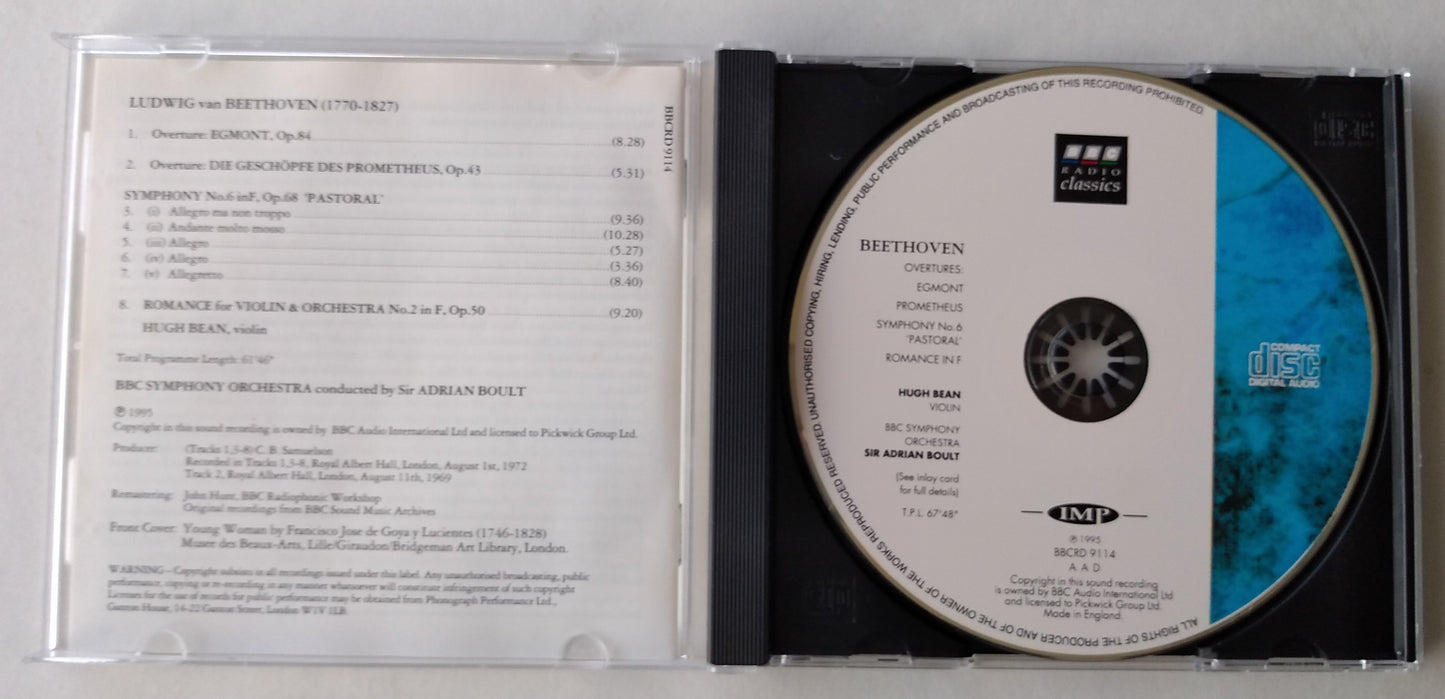 Beethoven, Boult - Symphony No 6 CD album