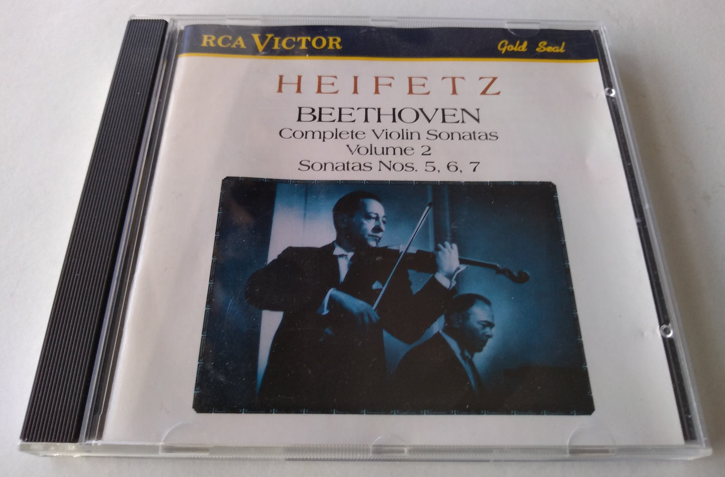 Heifetz, Beethoven ‎– Complete Violin Sonatas No. 5, 6, 7 Volume 2 CD album