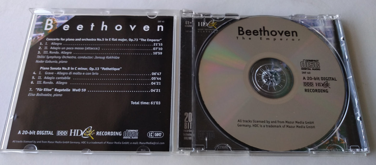 Beethoven – The Emperor CD album