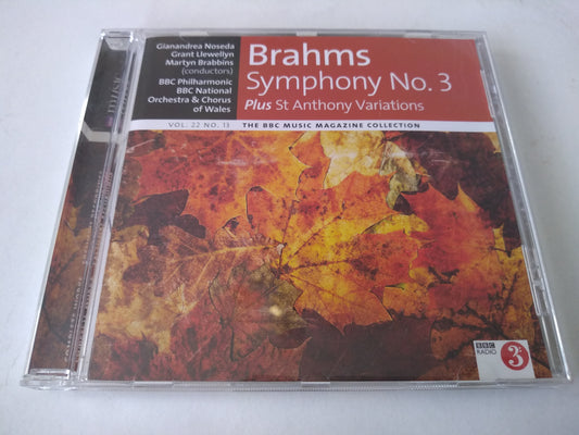 Brahms - Symphony No 3 CD album