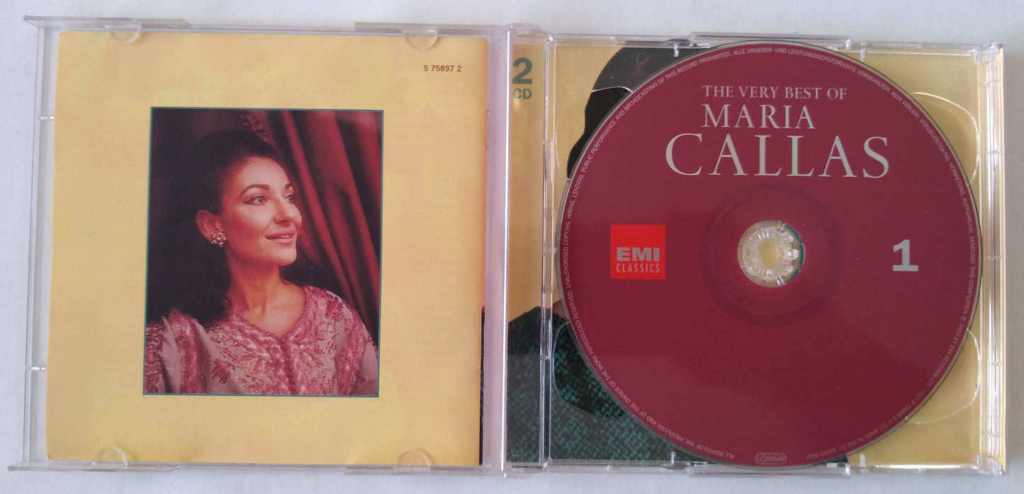 Maria Callas - The Very Best of Maria Callas (EMI 2003) 2xCD album