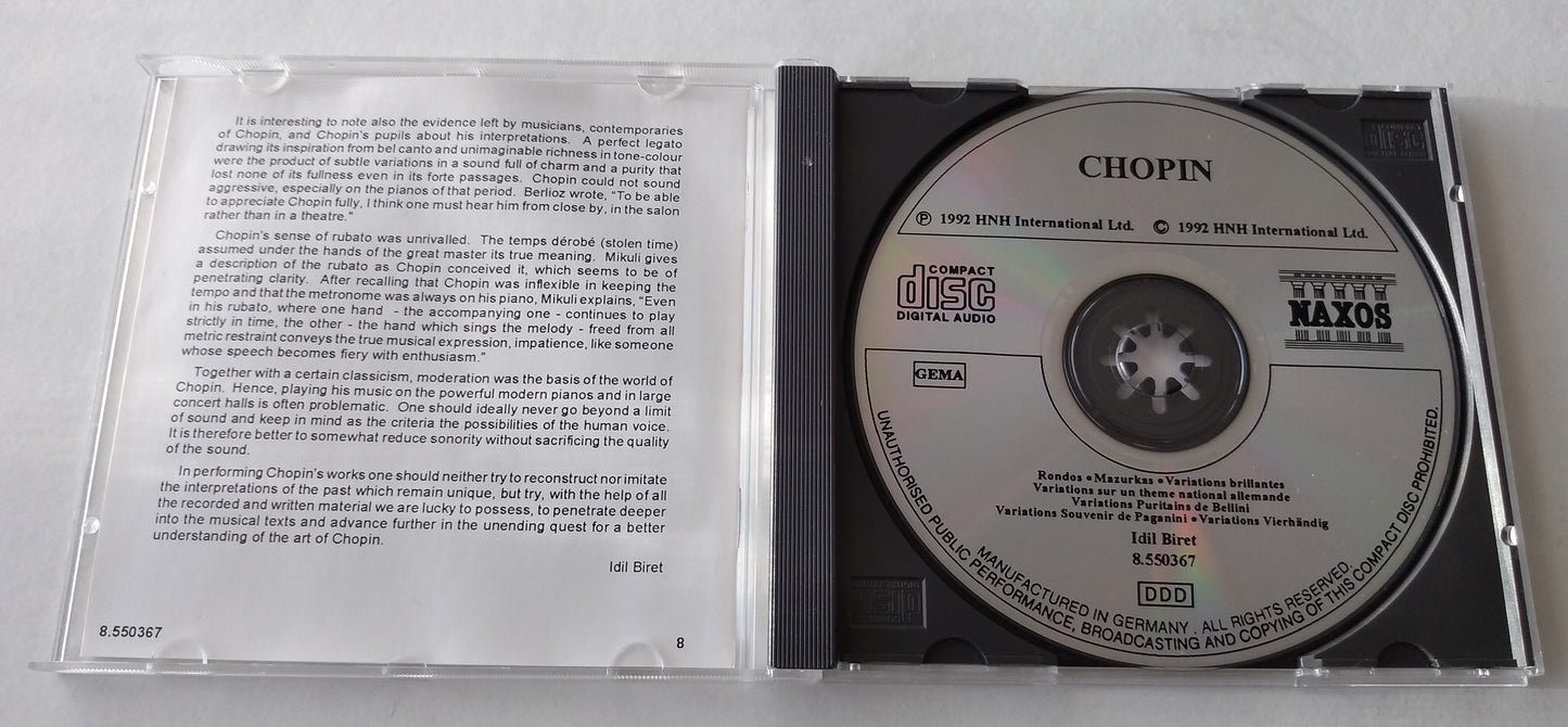 Chopin - Rondos And Variations CD album