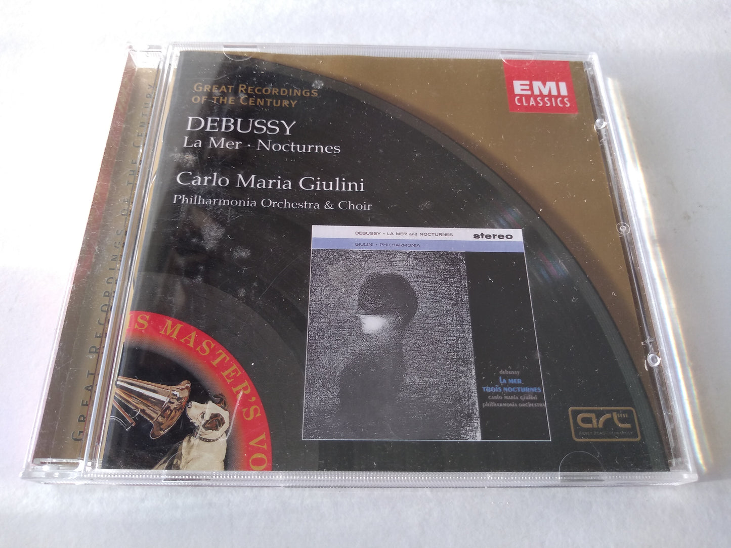 Debussy, Giulini  -  La Mer / Nocturnes (1999) Promo CD album