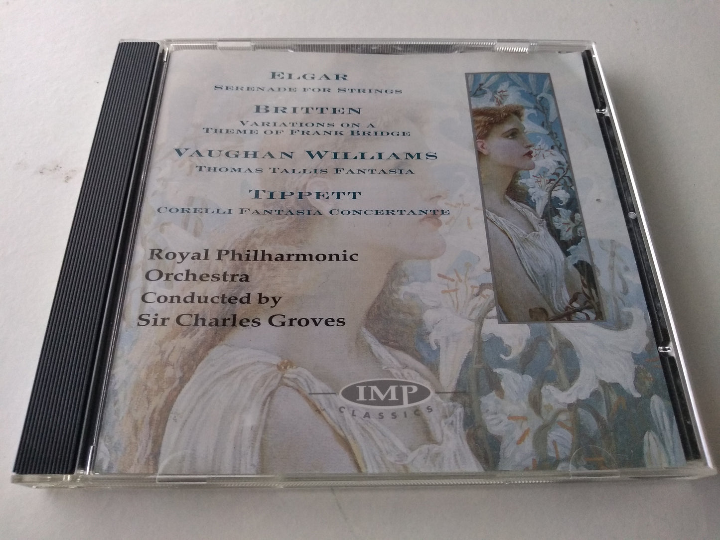 Elgar - Serenade for Strings (1990) CD album Britten, Vaughan Williams