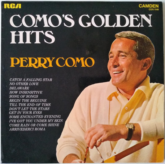 Perry Como – Como's Golden Hits (RCA Camden) 12" vinyl LP VG/VG