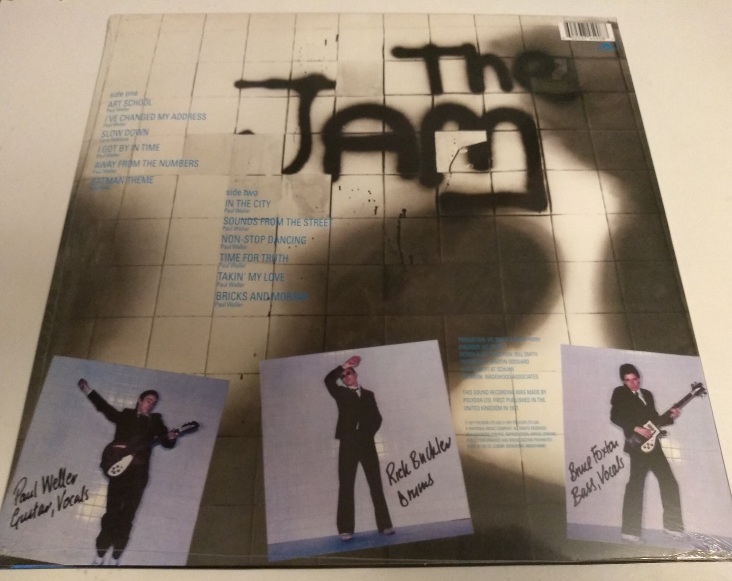 The Jam – In The City (Polydor 2014) 12" vinyl LP NEW