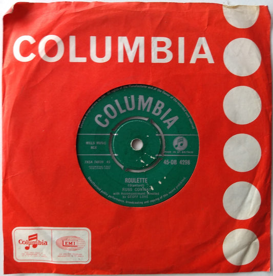 Russ Conway - Roulette (Columbia 1959) 7" vinyl single VG/-