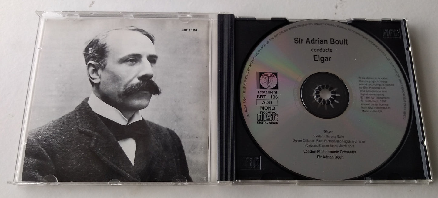 Sir Adrian Boult conducts Elgar (1997) CD album