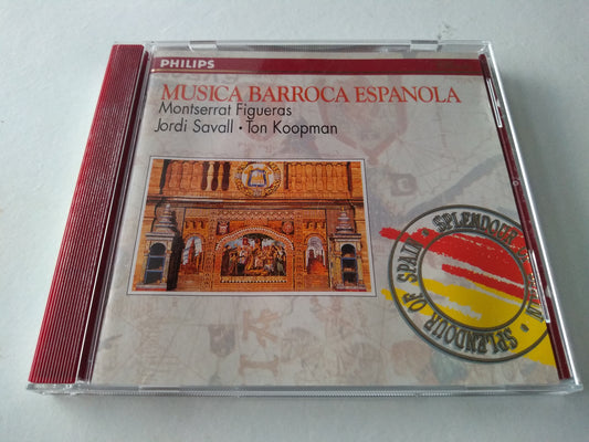 Montserrat Figueras • Jordi Savall • Ton Koopman ‎– Spanish Baroque Music CD