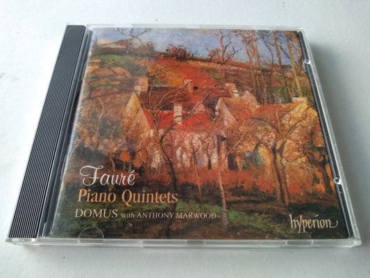 Fauré, Domus with Anthony Marwood - Piano Quintets CD album