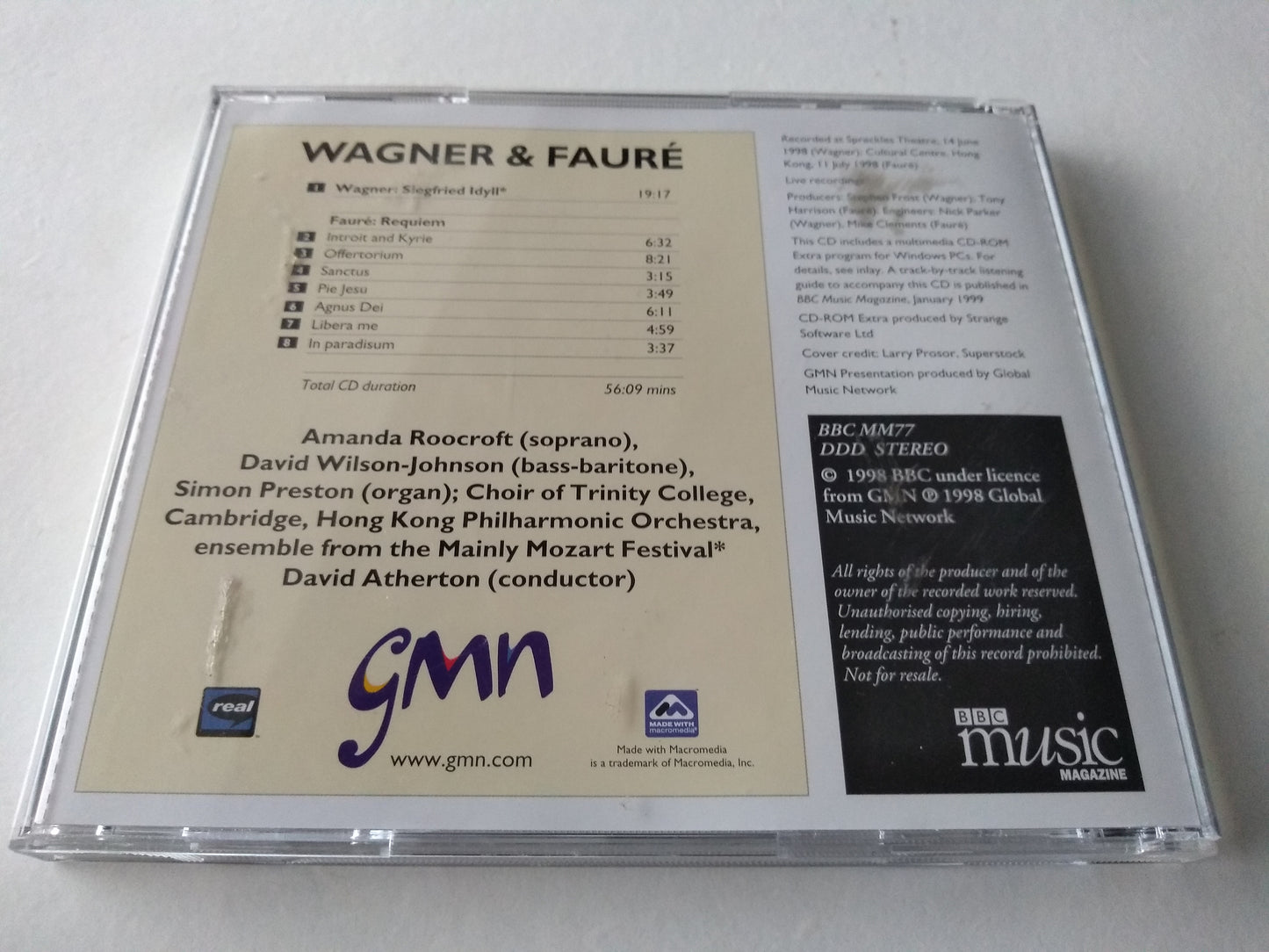 Fauré - Requiem (1999) CD album