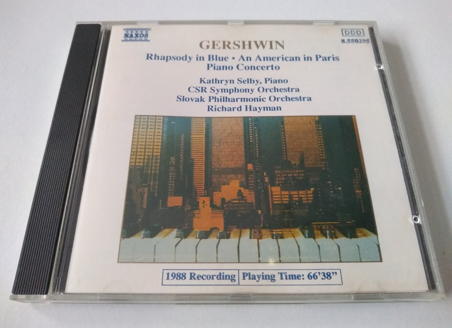 Gershwin - Rhapsody In Blue • An American In Paris • Piano Concerto CD