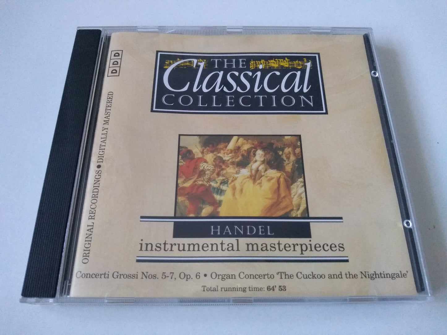 Handel ‎– Instrumental Masterpieces (1994) CD album