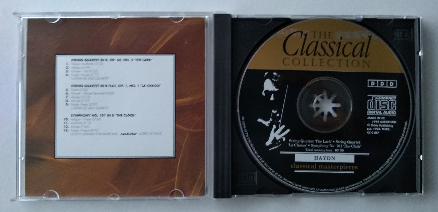 Haydn ‎– Classical Masterpieces (1994) CD album