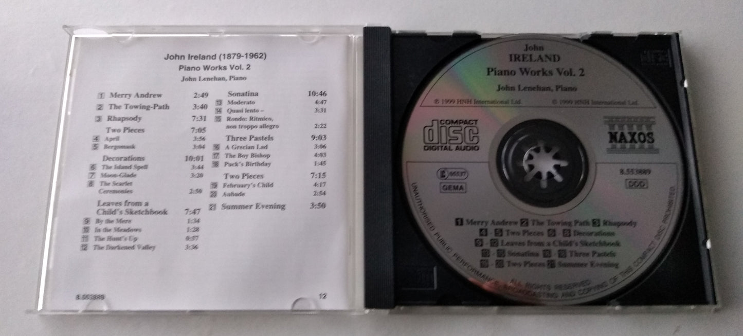 Ireland - Piano Works Vol. 2 (1999) CD album