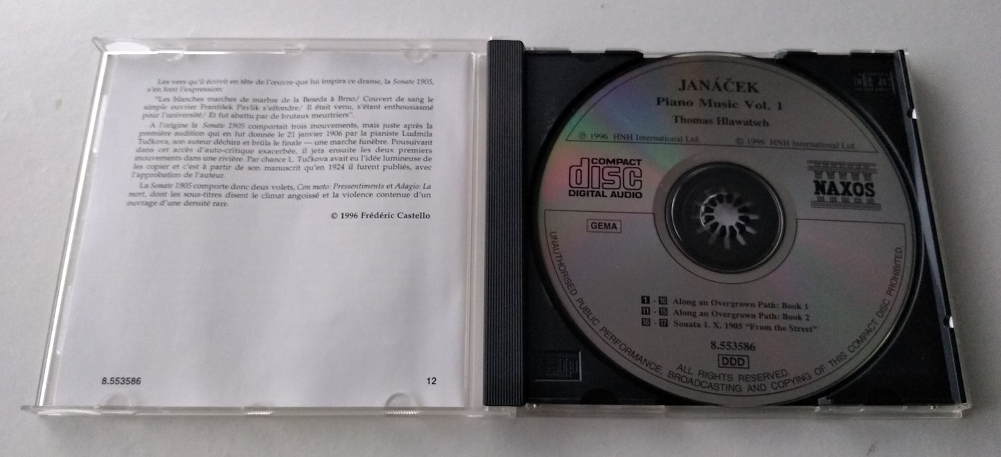 Leos Janacek - Janácek: Piano Music, Vol. 1 (1996) CD album