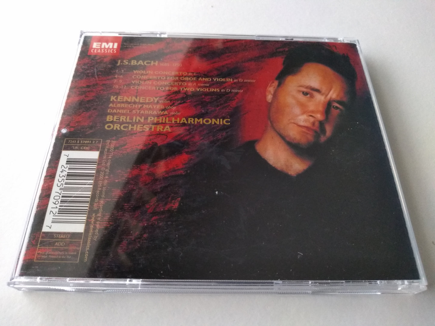 Nigel Kennedy - Kennedy Plays Bach (2000) CD album