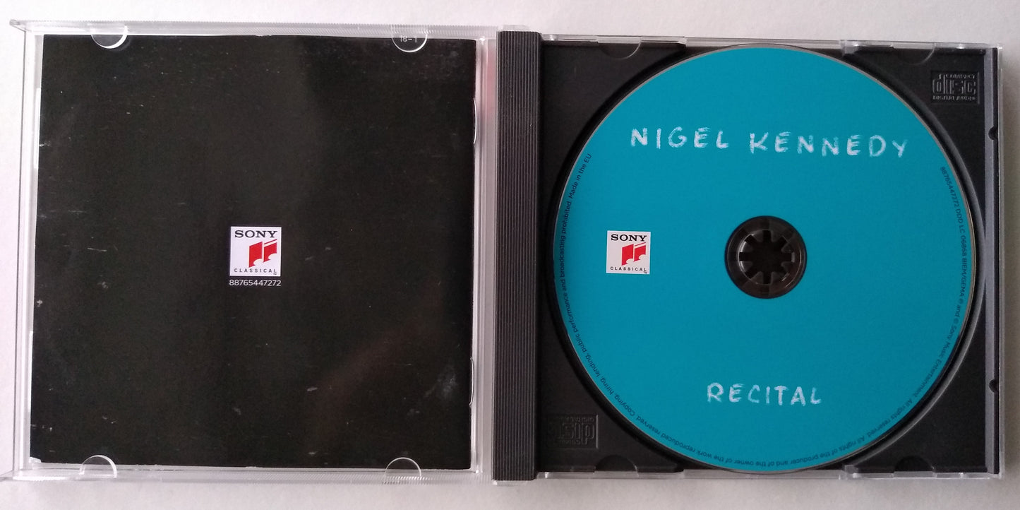 Nigel Kennedy ‎– Recital (2013) CD album