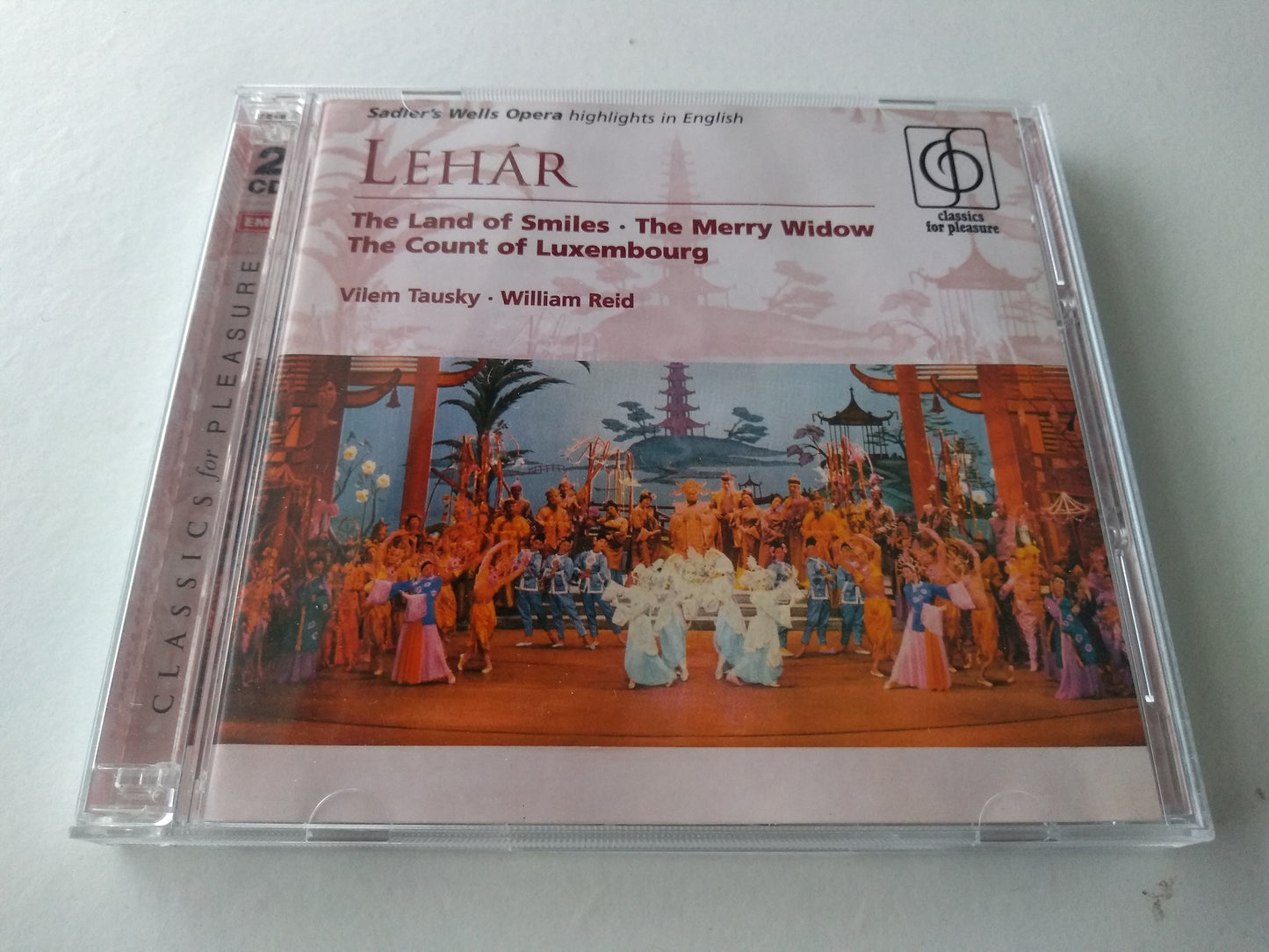 Lehar - The Land Of Smiles / The Merry Widow / The Count Of Luxembourg 2xCD album