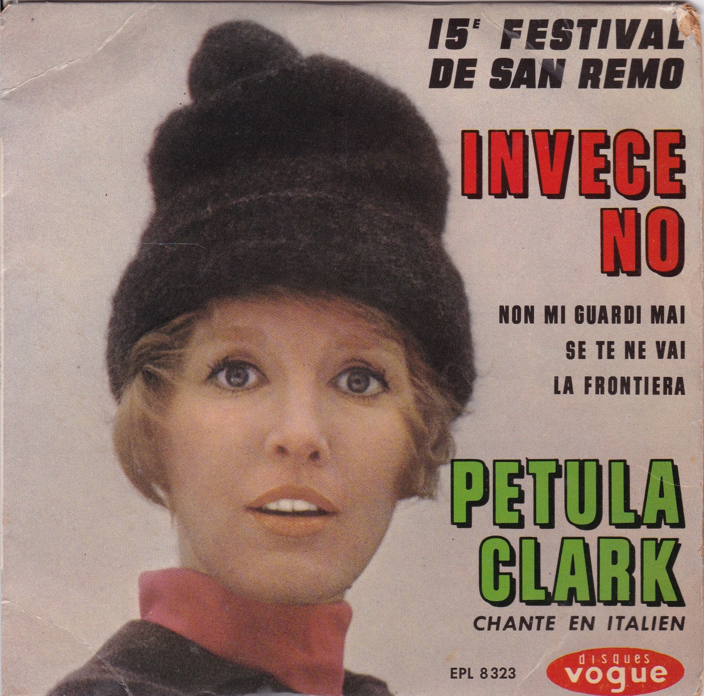 Petula Clark – Chante En Italien (Disques Vogue 1965) 7" vinyl P/S EP G+/VG French import