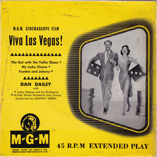 Dan Dailey – Viva Las Vegas! (MGM 1956) 7" vinyl EP G+/VG