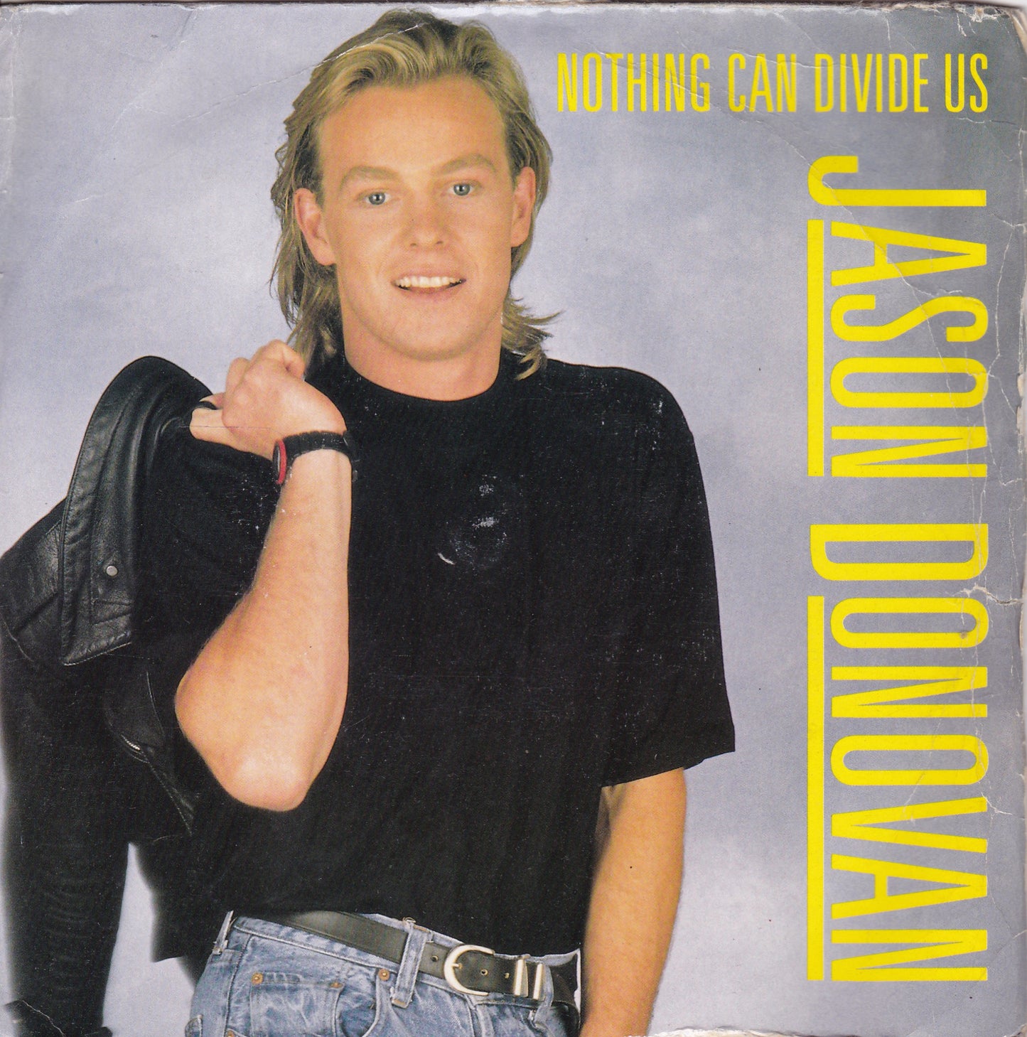 Jason Donovan – Nothing Can Divide Us (PWL 1988) 7" vinyl P/S single G+/G+