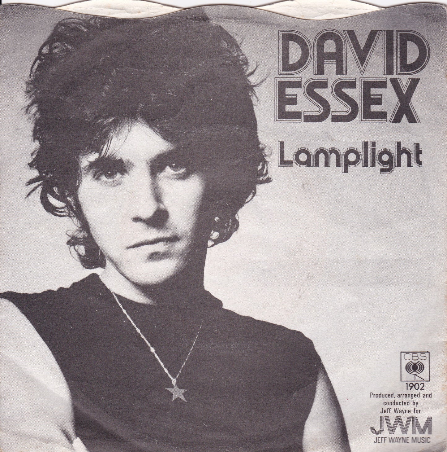 David Essex ‎– Lamplight (CBS 1973) 7" vinyl single G+/VG