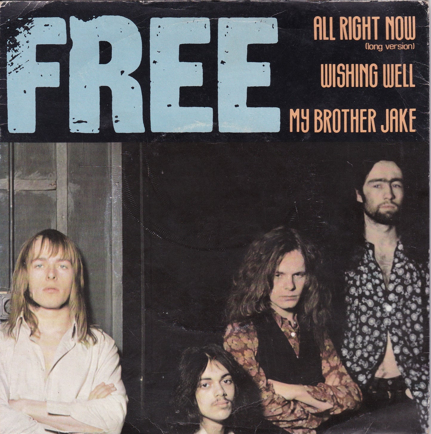 Free – All Right Now (Long Version) (Island 1978) 7" vinyl P/S EP G+/VG