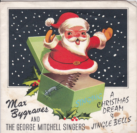 Max Bygraves & The George Mitchell Singers ‎– Christmas Dream 7" flexi-disc VG