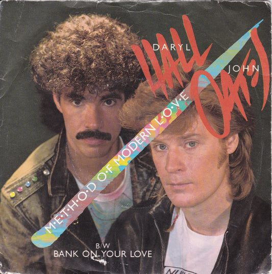 Daryl Hall & John Oates – Method Of Modern Love (1984) 7" vinyl P/S single VG/VG