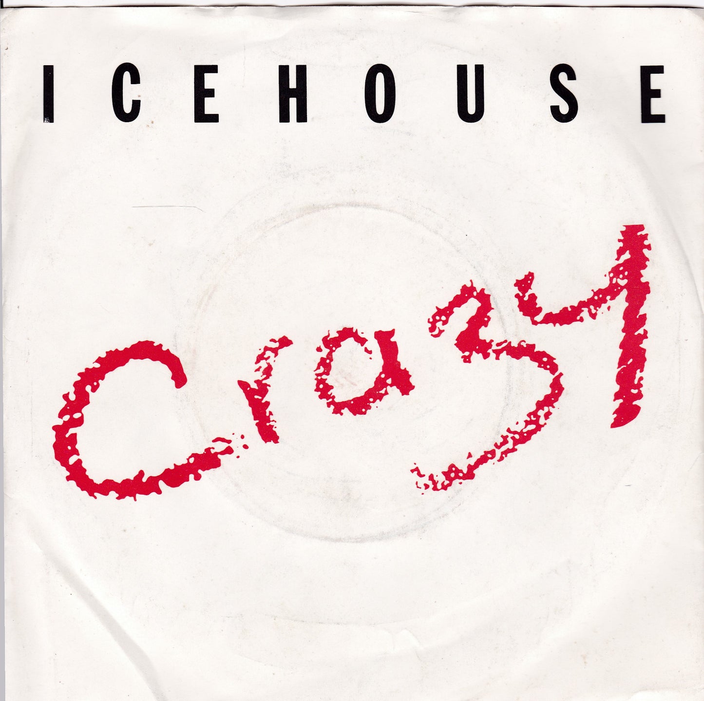 Icehouse – Crazy (Chrysalis 1988) 7" vinyl P/S single G+/VG