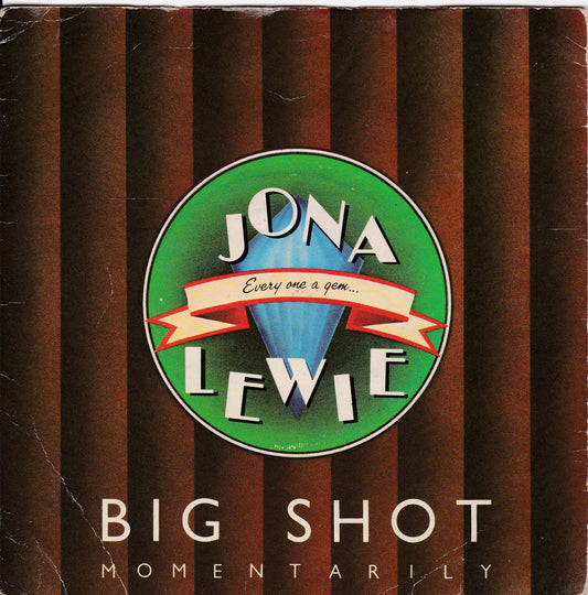 Jona Lewie - Big Shot (Stiff 1980) 7" vinyl P/S single G+/VG